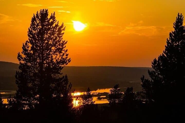 Midnight Sun ATV Ride & BBQ During the Golden Hour in Rovaniemi