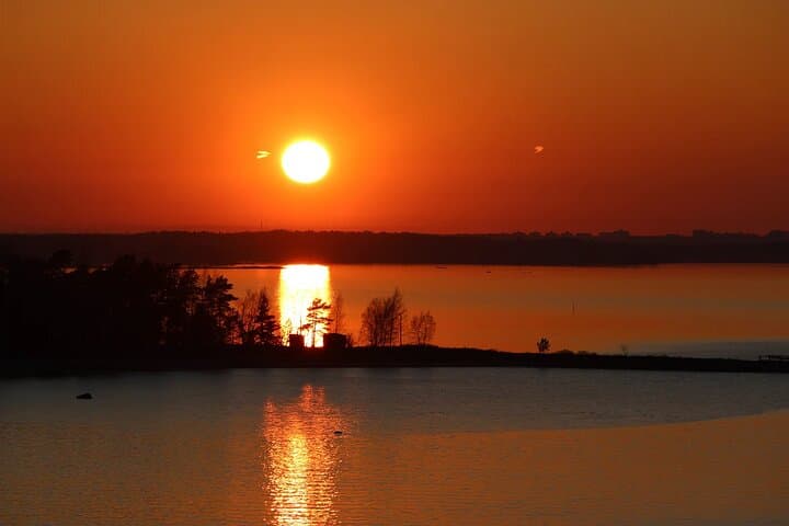 Midnight Sun Floating Experience in Forest Lake