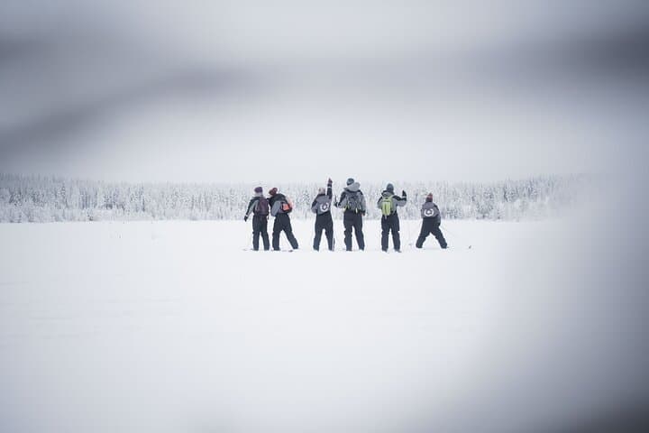 Half-Day Backcountry Skiing Tour in Levi with Photography Guide