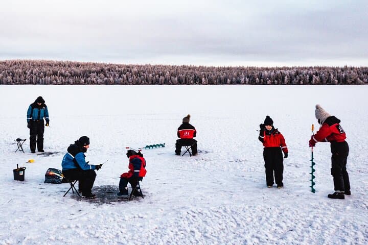 ATV and Ice Fishing Experience in Rovaniemi