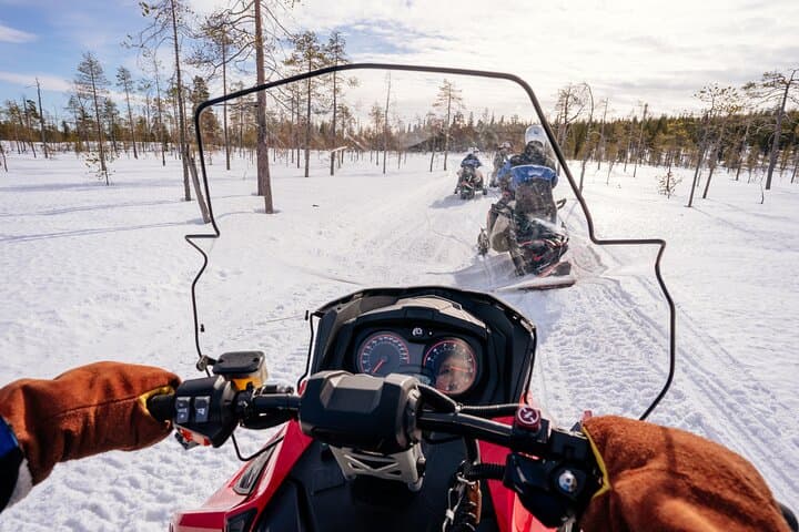 2-hour Snowmobile Safari into the Wilderness, Rovaniemi