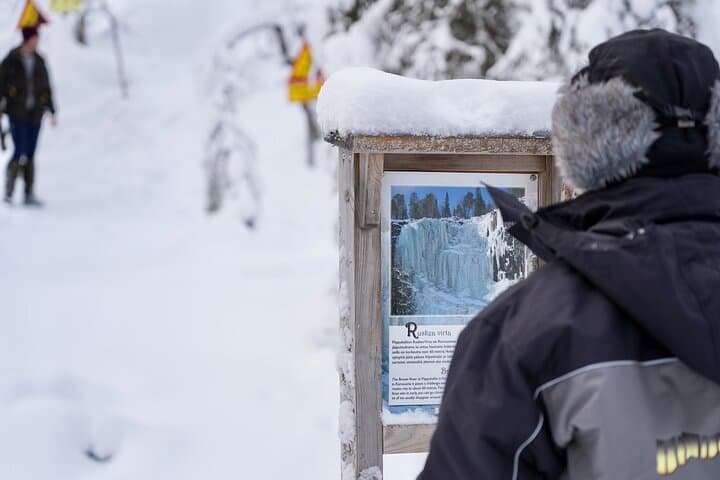 Korouoma Frozen Waterfalls Hike