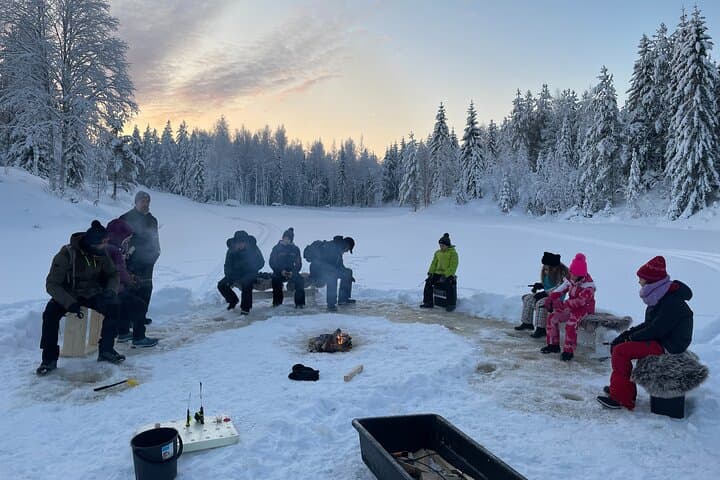 Ice fishing experience