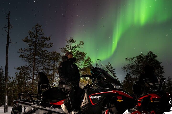 Night Adventure by Snowmobile (Private)