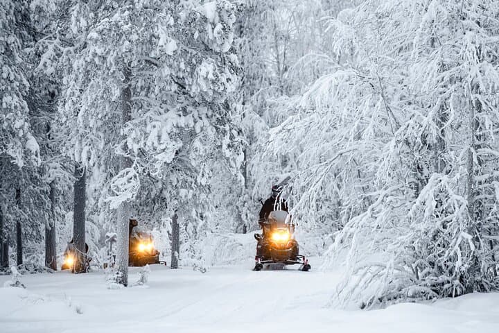 2 Days Snowmobile Shipping to Finnish Lapland