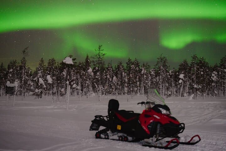 Night Adventure by Snowmobile (Private)