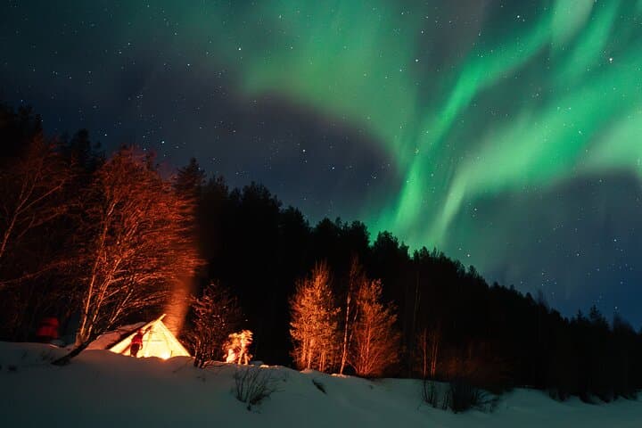 Rovaniemi: Guaranteed Small Group Northern Lights Hunt