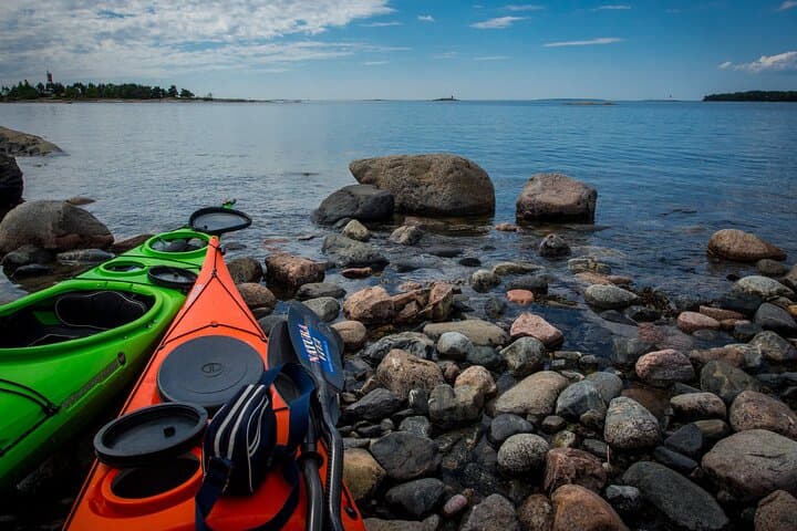 Small break on the shores of the Baltic Sea