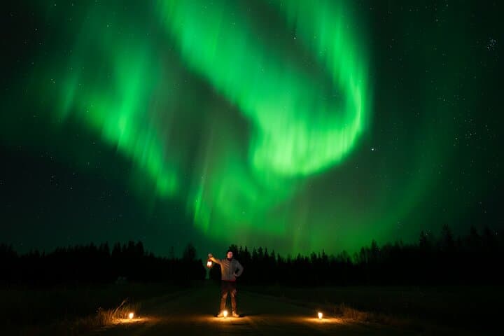 Rovaniemi Private Unlimited Range Northern Lights Hunt VIP Van