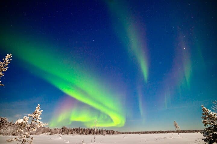 Private Group: Northern Lights Hunt 4x4 SUV with Aurora guarantee
