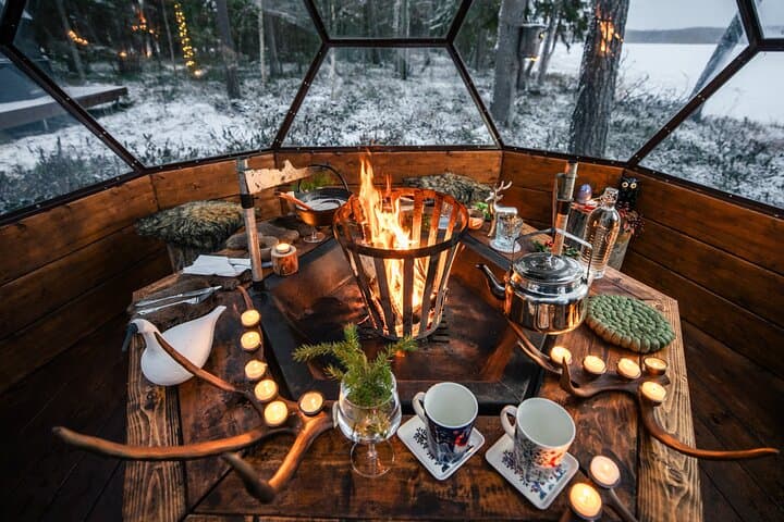Northern Lights & Haute Cuisine**** Private Igloo Service
