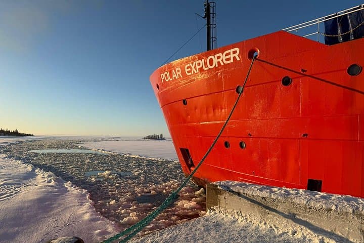 Arctic Icebreaker and Santa Claus Village Tour from Saariselkä