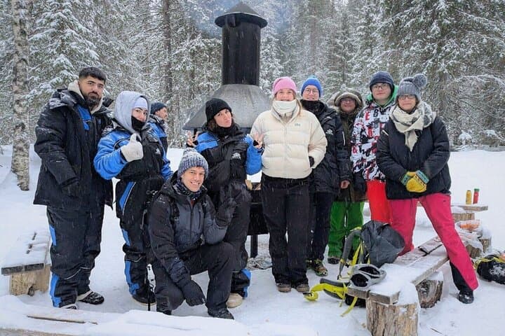 Rovaniemi: Riisitunturi ‘Tykky’ Trees Wilderness Hike & BBQ