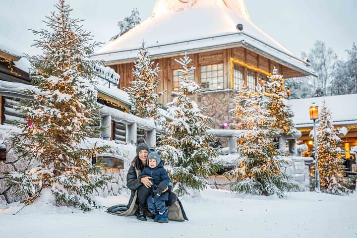 Photoshoot in Santa Claus Village