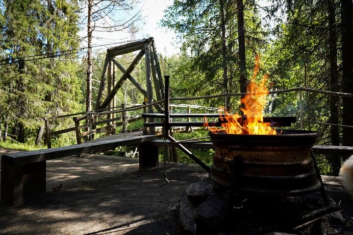Short stop around the fire...