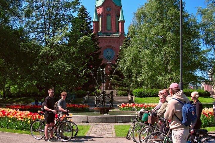 Tampere Scenic Bike Tour with Sauna and Local Flavors