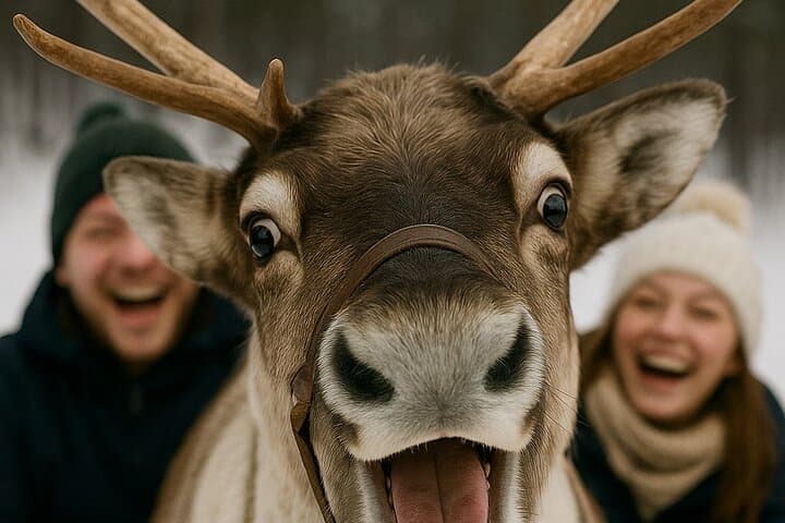 Levi Reindeer Safari - Long or Quick - with Sledge Ride