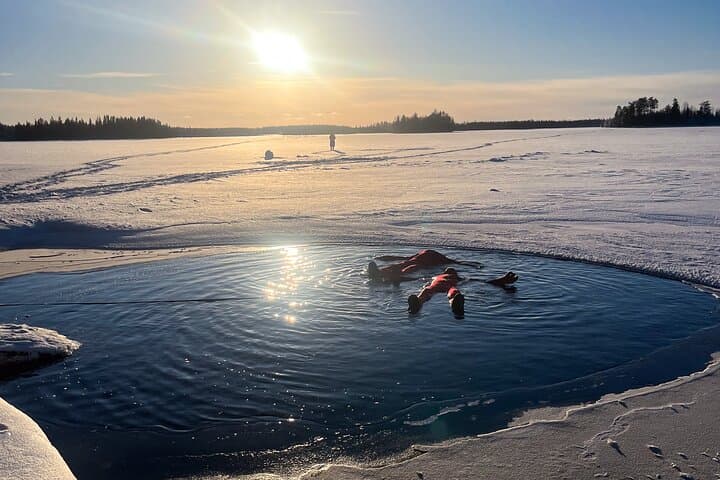Arctic Ice Floating Experience in Rovaniemi