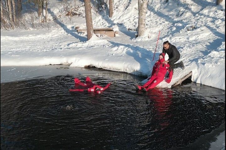 Arctic Ice Floating Experience in Rovaniemi