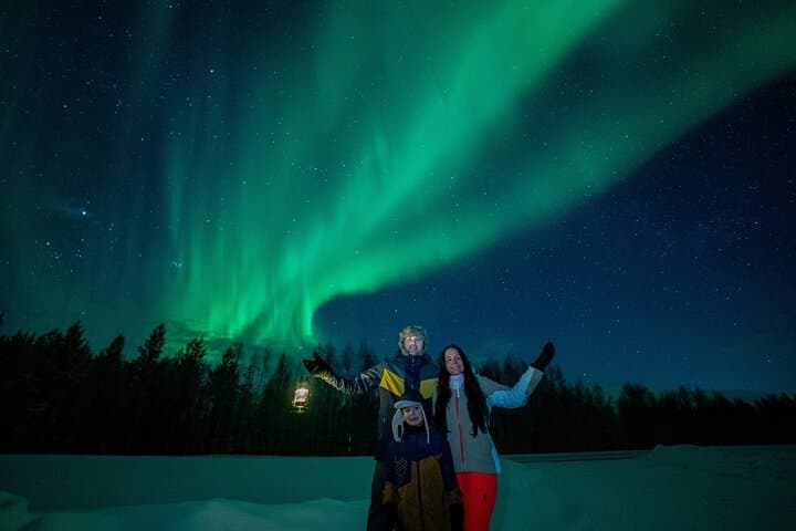 Rovaniemi:%100 Money Back Guarantee Northern Lights Hunting