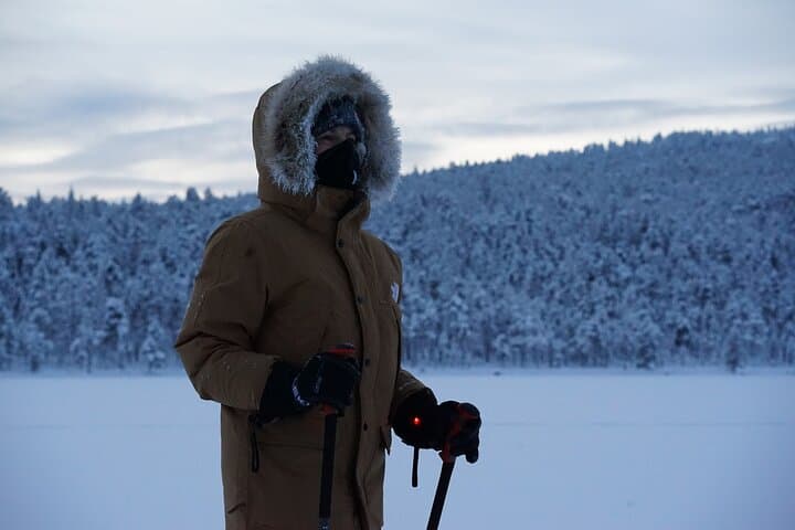 Snowshoes in Muotkantunturi Park