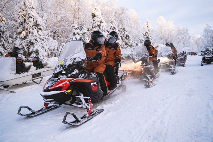 Snowmobile Safari to Arctic Nature