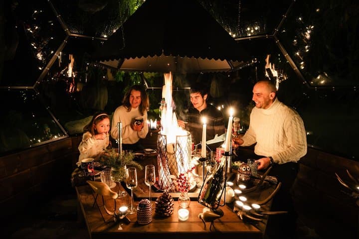 Northern Lights & Haute Cuisine**** Private Igloo Service