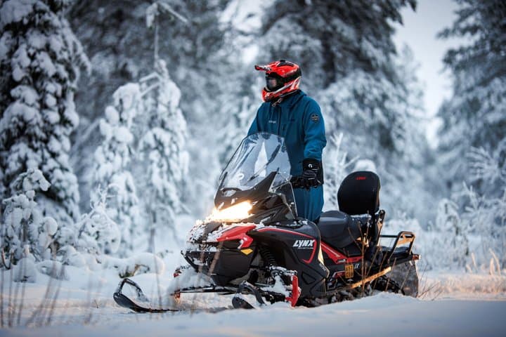 Thrill of Snowmobiling for Adults Only