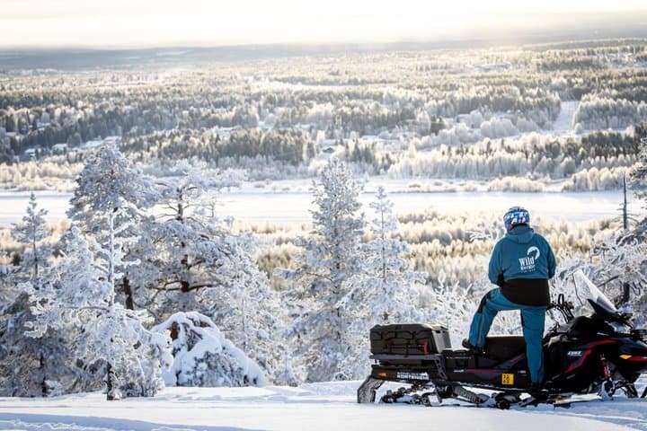 Thrill of Snowmobiling for Adults Only