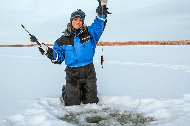 Ice Fishing Experience in Levi