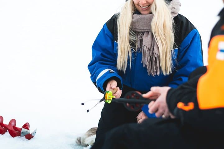 Ice Fishing Experience in Levi