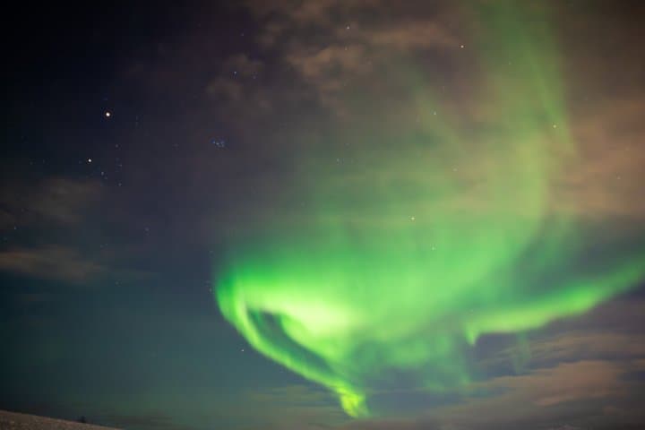 Rovaniemi Northern Lights Reindeer Sleigh Ride 3.5 KM
