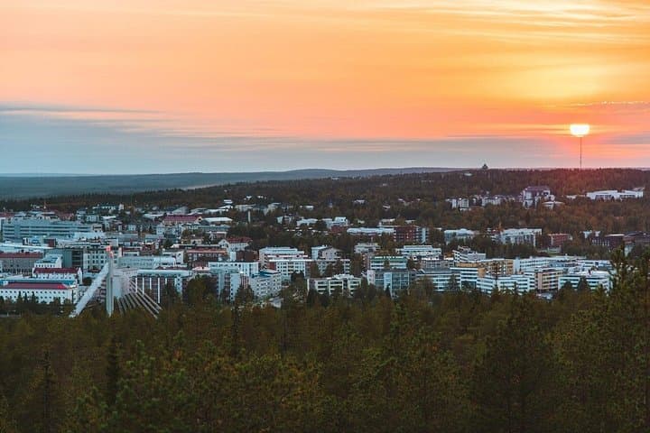 Santa Claus Village & Rovaniemi Nature, City Tour with Local BBQ
