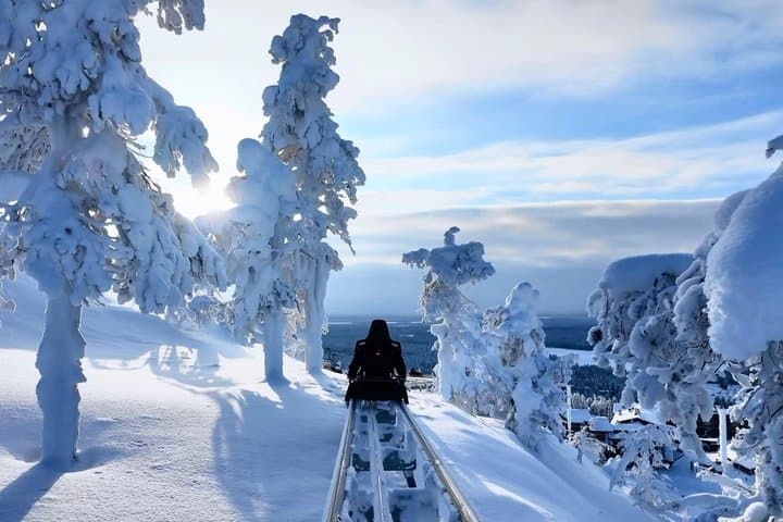 Rovaniemi to World's northernmost Roller Coaster Ruka + Korouoma