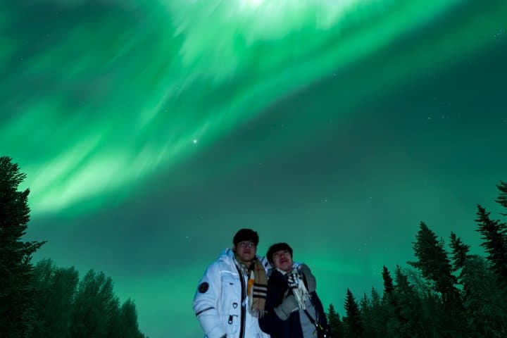 Ylläs Northern Lights Tour Aurora Viewing Guaranteed